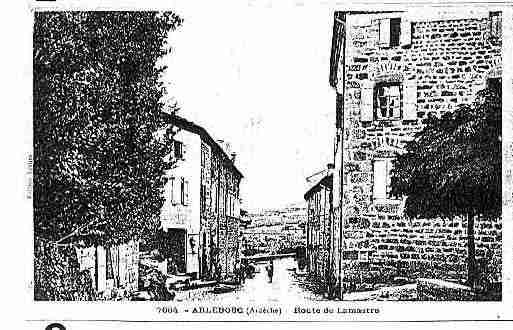 Ville de ARLEBOSC Carte postale ancienne