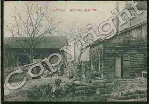 Ville de ARSONVAL Carte postale ancienne
