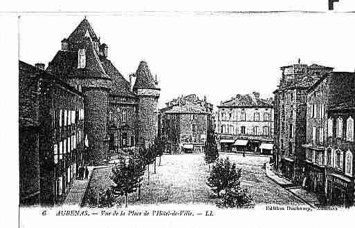 Ville de AUBENAS Carte postale ancienne