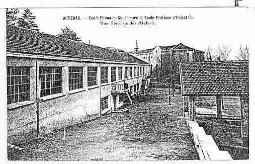 Ville de AUBENAS Carte postale ancienne