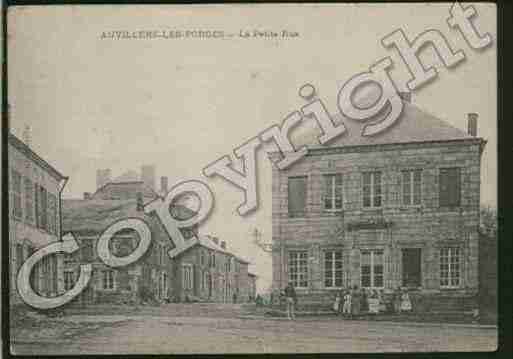 Ville de AUVILLERSLESFORGES Carte postale ancienne