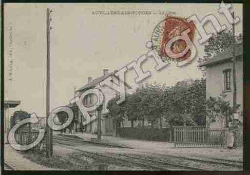 Ville de AUVILLERSLESFORGES Carte postale ancienne Ville de AUVILLERSLESFORGES Carte postale ancienne