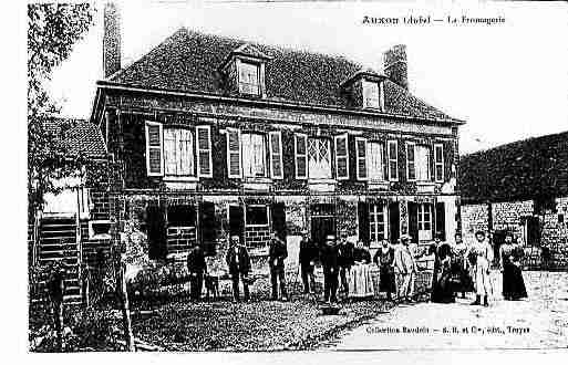 Ville de AUXON Carte postale ancienne