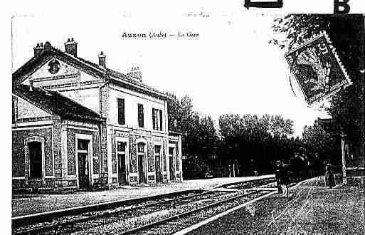 Ville de AUXON Carte postale ancienne