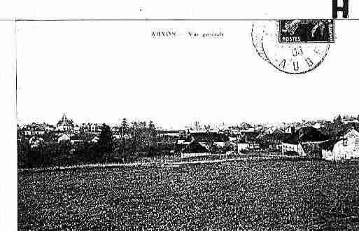 Ville de AUXON Carte postale ancienne Ville de AUXON Carte postale ancienne