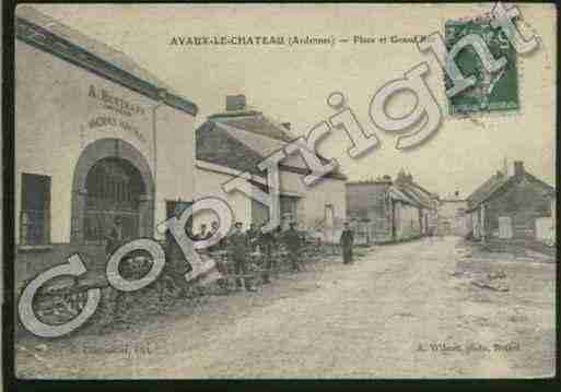 Ville de AVAUX Carte postale ancienne