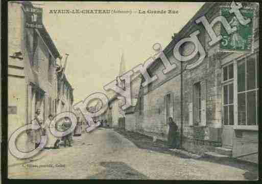 Ville de AVAUX Carte postale ancienne