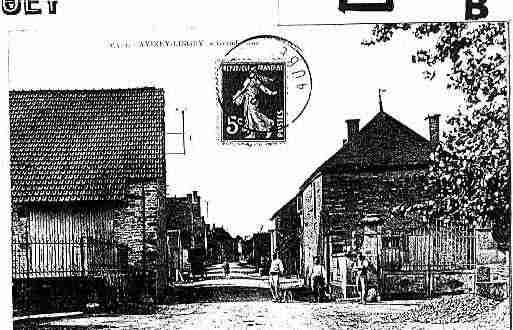Ville de AVIREYLINGEY Carte postale ancienne