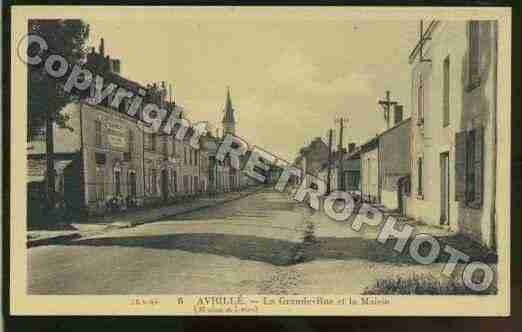 Ville de AVRILLE Carte postale ancienne