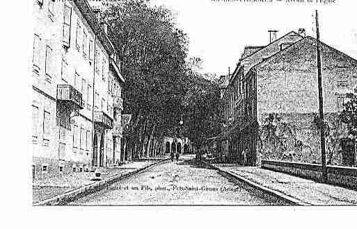 Ville de AXLESTHERMES Carte postale ancienne