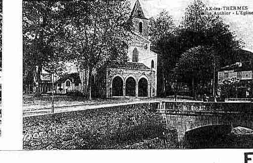 Ville de AXLESTHERMES Carte postale ancienne