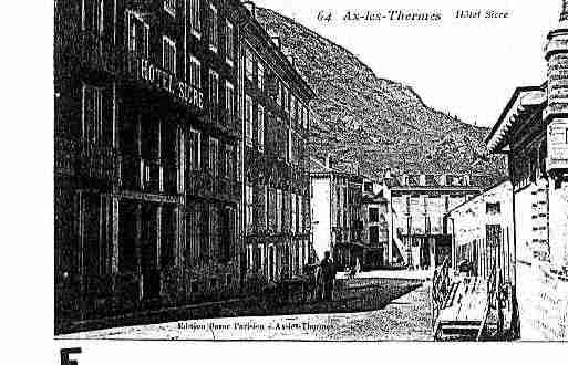 Ville de AXLESTHERMES Carte postale ancienne