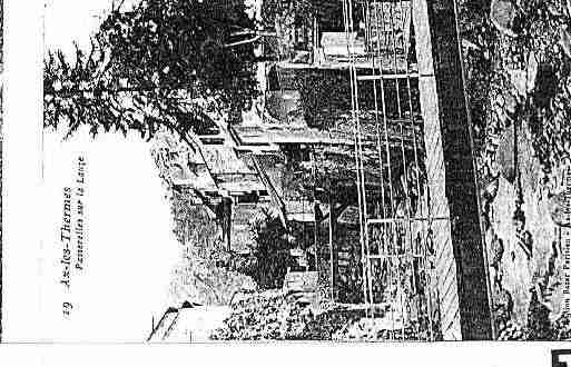 Ville de AXLESTHERMES Carte postale ancienne