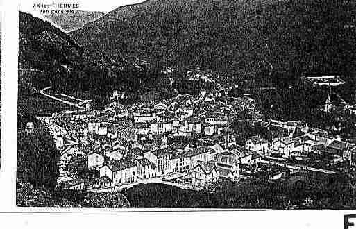 Ville de AXLESTHERMES Carte postale ancienne