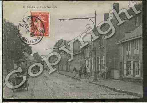 Ville de BALAN Carte postale ancienne