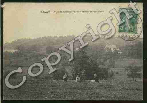 Ville de BALLAY Carte postale ancienne