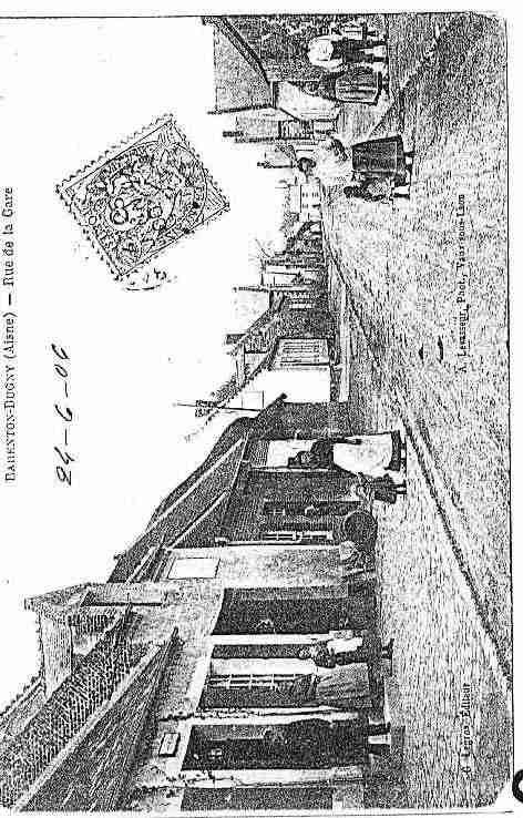 Ville de BARENTONSURSERRE Carte postale ancienne