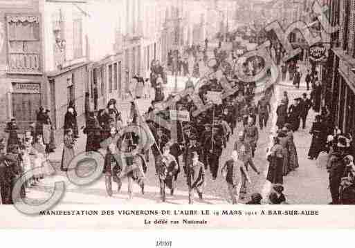 Ville de BARSURAUBE Carte postale ancienne Ville de BARSURAUBE Carte postale ancienne
