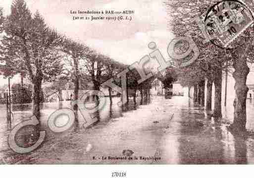 Ville de BARSURAUBE Carte postale ancienne