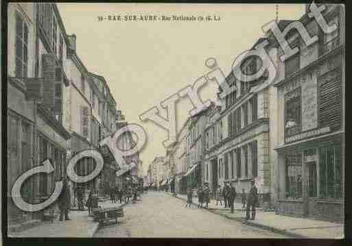 Ville de BARSURAUBE Carte postale ancienne