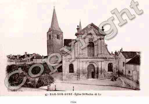 Ville de BARSURAUBE Carte postale ancienne