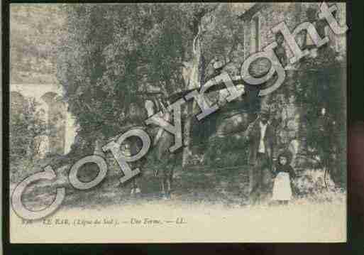 Ville de BARSURLOUP(LE) Carte postale ancienne