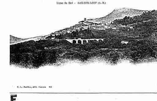 Ville de BARSURLOUP(LE) Carte postale ancienne