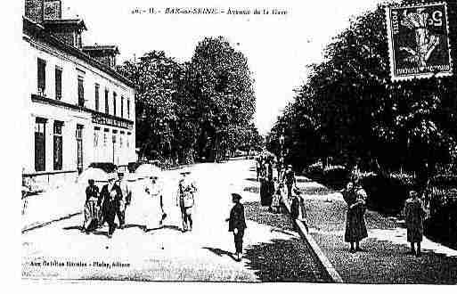 Ville de BARSURSEINE Carte postale ancienne