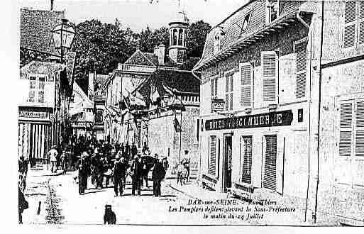 Ville de BARSURSEINE Carte postale ancienne