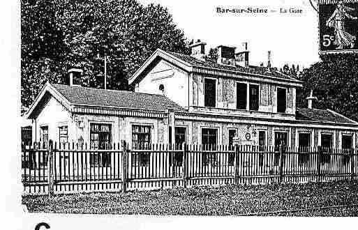 Ville de BARSURSEINE Carte postale ancienne