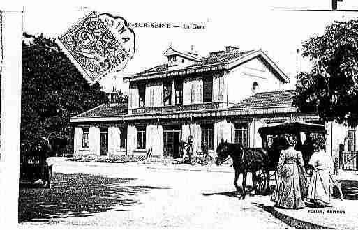 Ville de BARSURSEINE Carte postale ancienne