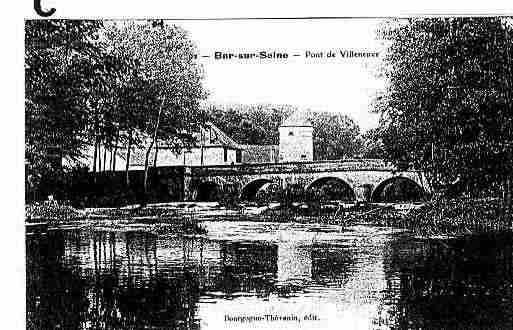 Ville de BARSURSEINE Carte postale ancienne