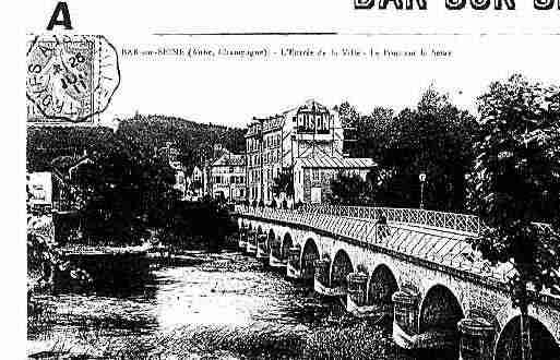 Ville de BARSURSEINE Carte postale ancienne