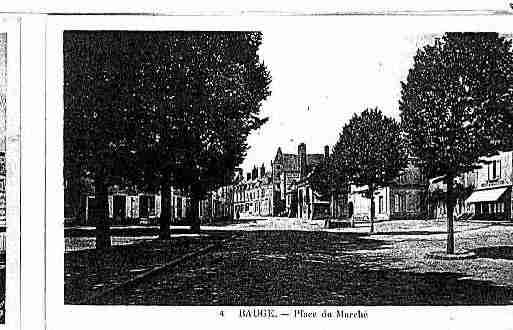 Ville de BAUGE Carte postale ancienne