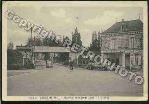 Ville de BAUGE Carte postale ancienne