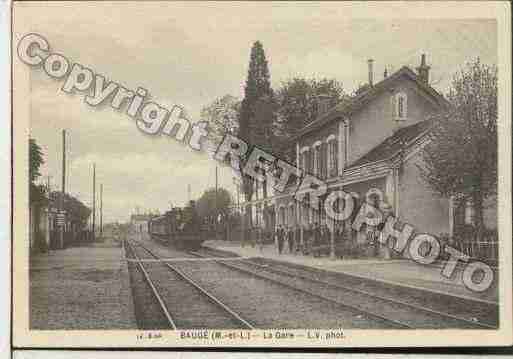 Ville de BAUGE Carte postale ancienne
