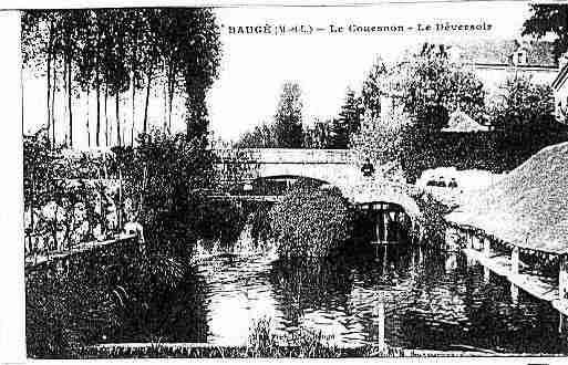 Ville de BAUGE Carte postale ancienne