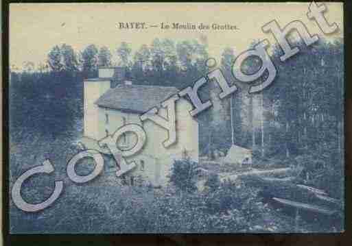 Ville de BAYET Carte postale ancienne