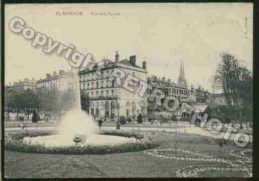 Ville de BAYONNE Carte postale ancienne