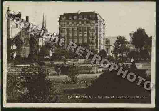 Ville de BAYONNE Carte postale ancienne