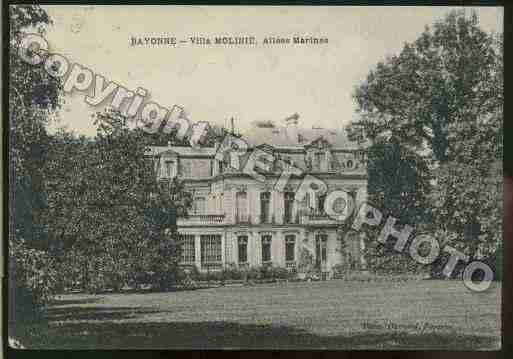 Ville de BAYONNE Carte postale ancienne