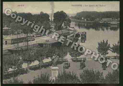 Ville de BAYONNE Carte postale ancienne