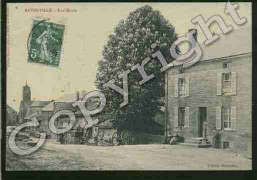 Ville de BAYONVILLE Carte postale ancienne