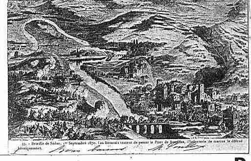 Ville de BAZEILLES Carte postale ancienne