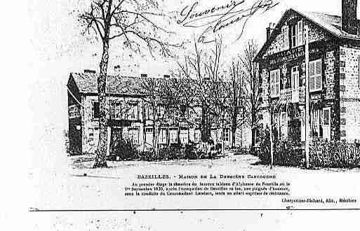 Ville de BAZEILLES Carte postale ancienne