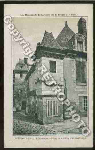 Ville de BEAUFORTENVALLEE Carte postale ancienne