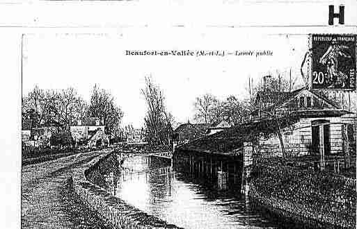 Ville de BEAUFORTENVALLEE Carte postale ancienne