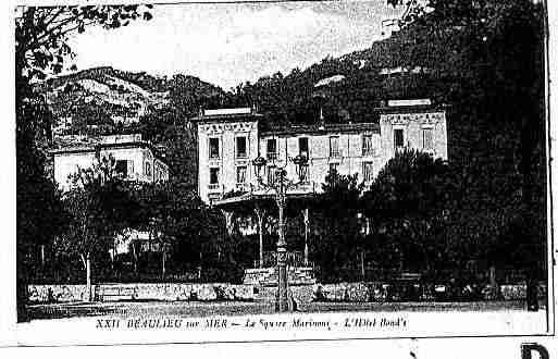 Ville de BEAULIEUSURMER Carte postale ancienne Ville de BEAULIEUSURMER Carte postale ancienne