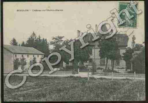 Ville de BEAULON Carte postale ancienne