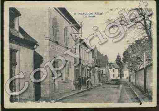 Ville de BEAULON Carte postale ancienne